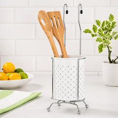 Stainless Steel Hanging Cutlery Holder