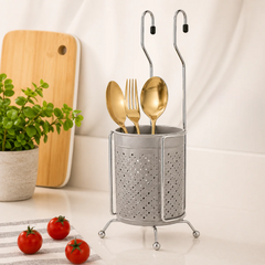 Stainless Steel Hanging Cutlery Holder