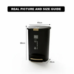 HomeMax 50L Pedal Dustbin