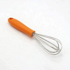 Stainless Steel Hand Whisk With Plastic Handle