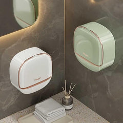 Wall-Mounted Flip-Top Soap Box