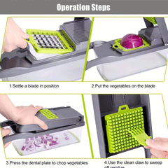 16 in 1 Vegetable Cutter Slicer Grater Chopper Best Quality