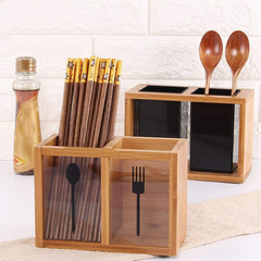 Wooden Spoon Holder