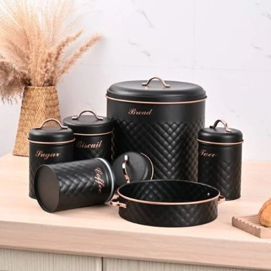 6pc Pelle – Kitchen Storage Set