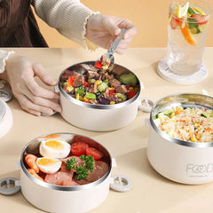 2 & 3 Layer Lunch Box with Thermal Bag