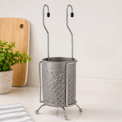 Stainless Steel Hanging Cutlery Holder
