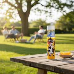 Printed Large Glass Bottle 820ML