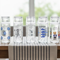 Printed 800ml Glass Carafe