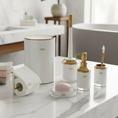 Elegant 6-Pieces Bathroom Set