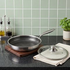 Stainless Steel - Non-stick Frying Pan