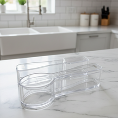 Deluxe Spoons & Forks Holder with Lid