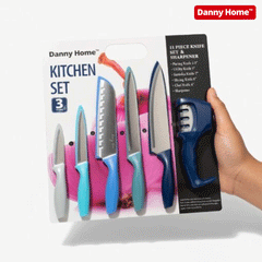 Danny Home Multipurpose Kitchen Knife Set 6Pcs