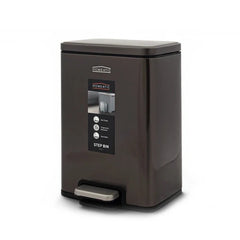 Homeatic Stainless Steel Hydraulic Padel Dustbin.