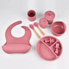 Silicone Baby Feeding Set – 6-Pcs