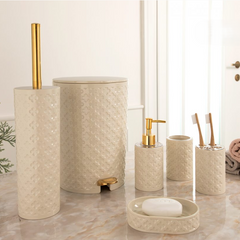 Floral Series 6-Piece Bathroom Set