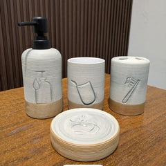 4-Piece Bathroom Accessories Set – Premium Quality