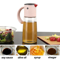 Graceful Pour Oil Dispenser with Handle