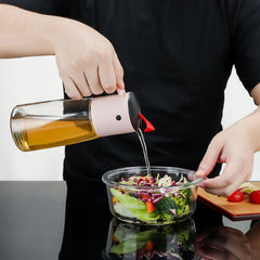 Graceful Pour Oil Dispenser with Handle