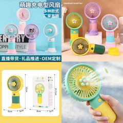 Mini Handheld Fan USB Rechargeable Ventilation Mini Fan