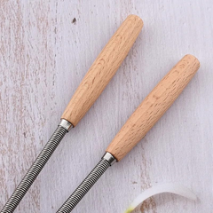 Mini Bitter Stainless steel - Wood Handle