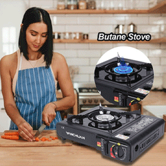 New Arrival Outdoor Portable Stove Camping Windproof Stove Camping Picnic Burner Outdoor Gas Stove