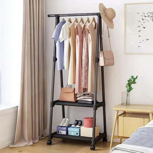 Triangle Iron Clothes Rack