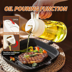 Glass Oil Jug Spray