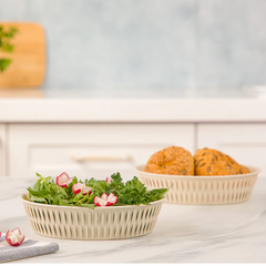 Bamboo Oval Basket