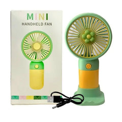 Mini Handheld Fan USB Rechargeable Ventilation Mini Fan