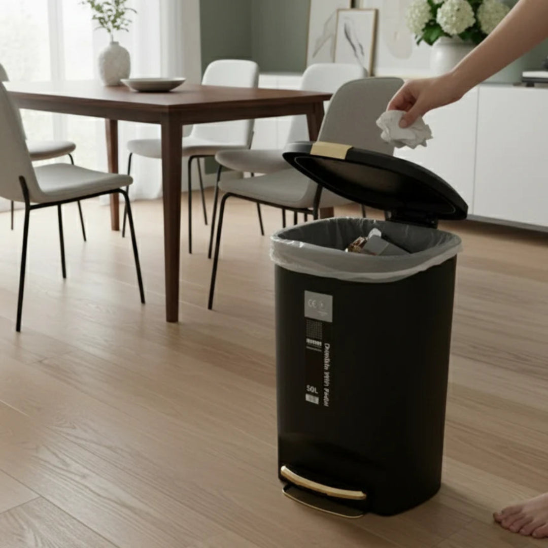 HomeMax 50L Pedal Dustbin