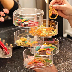 Acrylic Rotating Jewelry Organizer – 5 Layer 💫