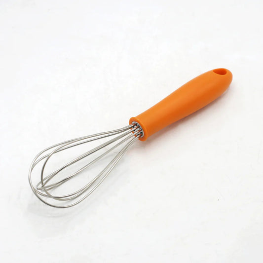 Stainless Steel Hand Whisk With Plastic Handle