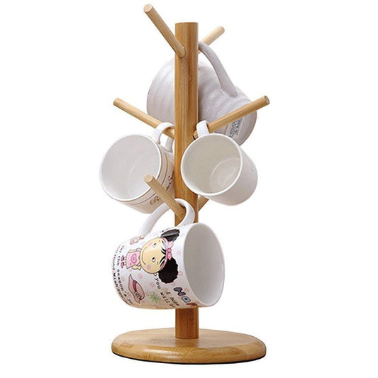 Wooden Mug Stand