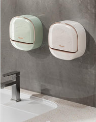 Wall-Mounted Flip-Top Soap Box