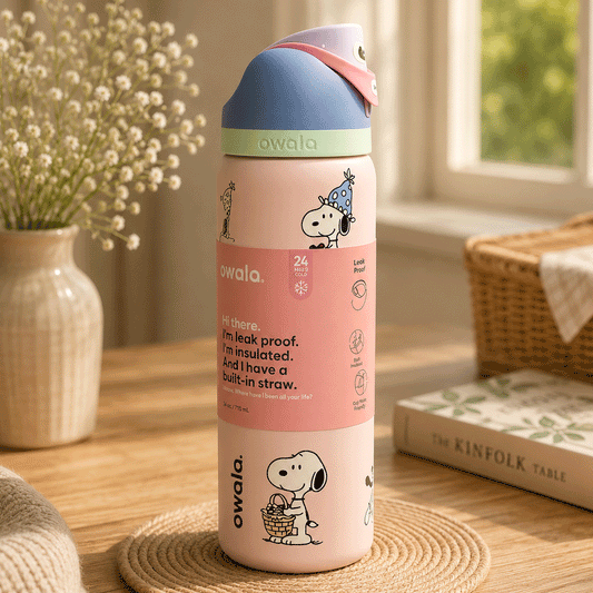 Owala FreeSip Water Bottle 32oz – Snoopy