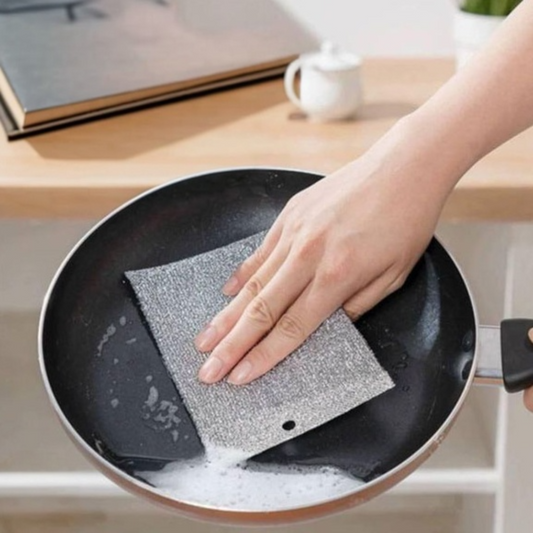 5pcs Multipurpose Wire Dishwashing Cloths for Wet and Dry Cleaning