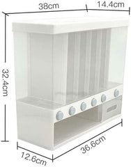 6 in1 Kitchen Wall Mounted Cereal Dispenser