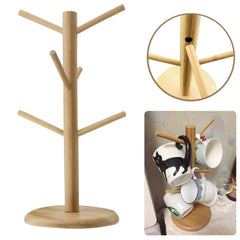 Wooden Mug Stand