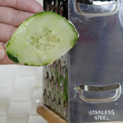 Kitchen Stainless Steel - Vegetable Cheese Slicer Shredder ( Kaddu Kash )