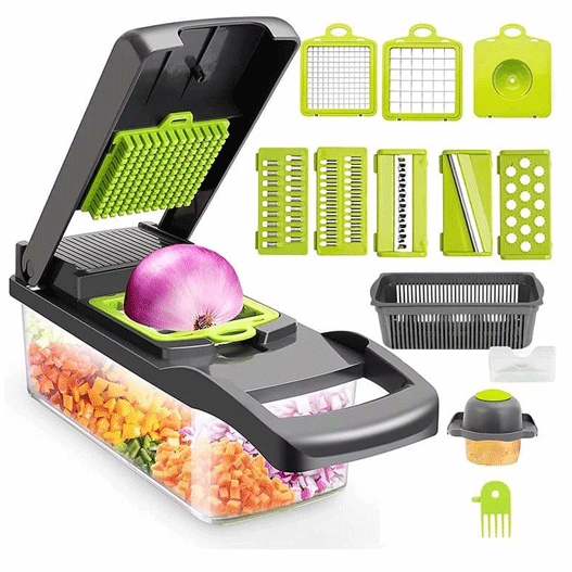 16 in 1 Vegetable Cutter Slicer Grater Chopper Best Quality