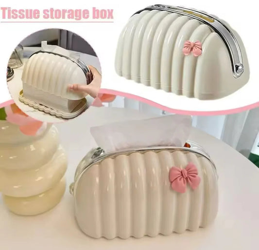 Luxury Shell Tissue Box Cover