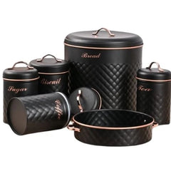 6pc Pelle – Kitchen Storage Set