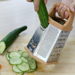 Kitchen Stainless Steel - Vegetable Cheese Slicer Shredder ( Kaddu Kash )
