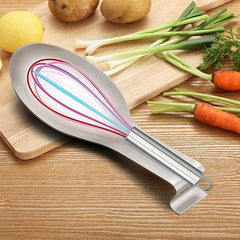 Stainless Steel Spoon Rest Heavy Duty