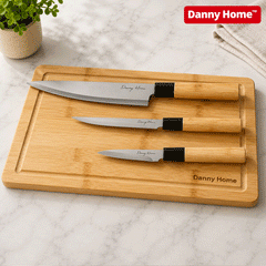Danny Home Multipurpose Kitchen Knife Set 4Pcs