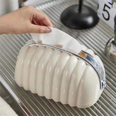 Luxury Shell Tissue Box Cover