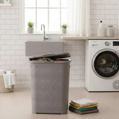 Prestige Bamboo Pattern Laundry Basket