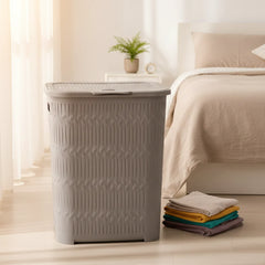 Prestige Bamboo Pattern Laundry Basket