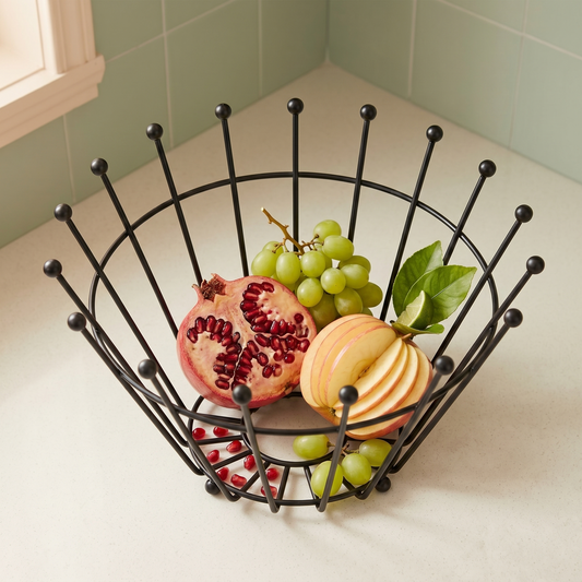 Danny Home Stainless Steel Fruit Basket 25cm