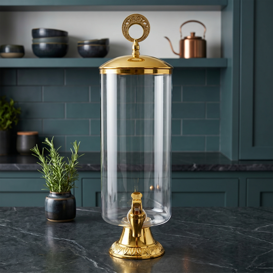 European Style Glass Beverage Dispensers